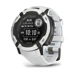 Garmin Instinct 2X Solar Vit | GPS-klocka för löpning | Fri frakt över 1499 SEK - Handla nu på Loparshop.se!