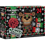 Funko Pop! Adventskalender: Five Nights at Freddy's - 24 Dagars Julnedräkningspresent, Adventskalender Överraskningsjulklapp för Barn