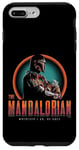 Coque pour iPhone 7 Plus/8 Plus Star Wars The Mandalorian Wherever I Go He Goes Portrait