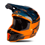 Klim F3 Carbon Pro Crosshjälm Striker Petrol Orange""