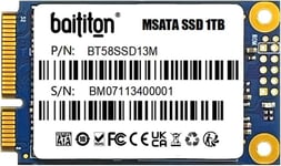 MSATA 1TB Disque Flash SSD 1To Interne Solid State Drive