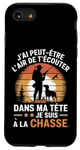 Coque pour iPhone SE (2020) / 7 / 8 Cadeau idée Drôle Chasseur Homme Chasseur Humour Chasse