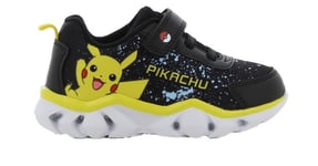 Pokémon Blinkende Sneakers, Black, 25