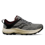 Saucony Peregrine RFG - Chaussures trail homme Shadow / Black 47