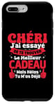 Coque pour iPhone 7 Plus/8 Plus Chéri J'ai Essayé De Te Trouver Cadeau Saint Valentin Amour