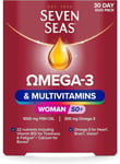 Seven Seas Omega-3 Fish Oil and Multivitamins Women 50+ - 30 Capsules and 30 ta£