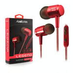 Acellories Legend Superior Earbuds W Mic & Volume Control for iPhone Android