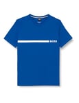 BOSS T- Shirt RN Slim Fit Plage, Bright Blue, XL Men