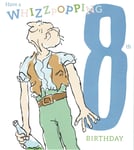 8th BIRTHDAY CARD Roald Dahl BFG DESIGN Great Graphics inside and out