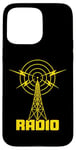 Coque pour iPhone 15 Pro Max Antenne ondes radio - Ham Radio et ondes courtes