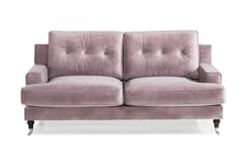 Dalby 2-seters Sofa Fløyel - Lilla Howard sofa Lyserød