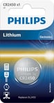 Batteri CR2450, 3V Lithium