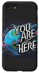 Coque pour iPhone SE (2020) / 7 / 8 Galaxy Science Geek Gifts T-shirt You are here Deep Space