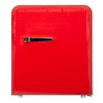 Red Retro Mini Fridge/Table top Drinks Cooler 45L - SIA RFM44R