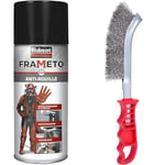 Rubson Frameto | Anti-rouille pour intérieur et extérieur (aérosol de 400 ml) & Ks Tools - Automobile Et Poids Lourds - Brosse Métallique Pour Frein à Tambour Brins Inox