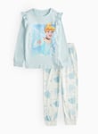 Disney Princesses Cinderella Print Light Blue Pyjamas 2-3 years Years female