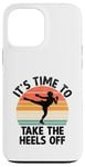 Coque pour iPhone 13 Pro Max It's Time To Take The Heels Of Kickboxing Kickboxer