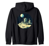 Exploring the Lunar Base Costume for Dreamers Zip Hoodie