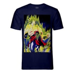 T-Shirt Homme Col Rond Broly Super Saiyan Dragon Ball Anime Manga