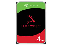 Seagate Ironwolf St4000vn006 4 Pack, 4 Tb, 5400 Rpm, 256 Mb, 3.5", Serial Ata Iii