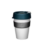 KeepCup Original, Reusable Plastic Coffee Cup Splashproof Lid, BPA Free, Barista Grade Medium 12Oz 340Ml Fir