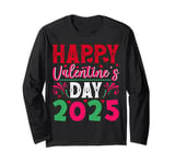 Funny Happy Valentines Day Heart Love Valentine Men Women Long Sleeve T-Shirt