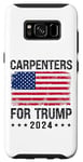 Coque pour Galaxy S8 Charpentiers pour Trump 2024