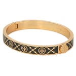 Armband Tory Burch T Monogram Hinge Bracelet 150568 Svart