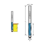 Cobolt 205-013-51 Kantfres med styrelager