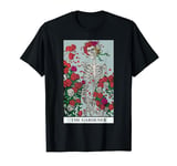 The Gardener Tarot Card Skeleton Gardening Plants Lover Goth T-Shirt