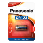 Panasonic Lithium Battery CR123A 123 DL123A 3V Camera Photo