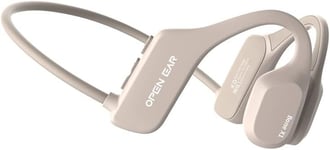 Casque De Sport À Conduction Osseuse Sans Fil Avec Micro Intégré,Oreilles Libres,Normes Ce,Dernière Version Bluetooth 5.3,Étanchéité Ipx5 Résiste À La Pluie Et Aux Éclaboussures