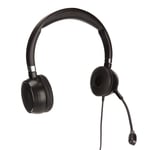 Telephone Headset Volume Adjustment Mic Mute Usb Pc Headset For Call Center Bus