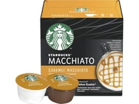 Coffee Capsules Compatible With Nescafé® Dolce Gusto® Starbucks Caramel Macchiato, 6 + 6 Pcs.