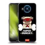 Head Case Designs sous Licence Officielle Emoji® Super Hungry Mièvre Coque en Gel Doux Compatible avec Nokia 8.3 5G