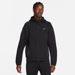 Nike Hettegenser Nsw Tech Fleece 24 Fz - Sort, størrelse Medium