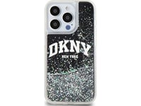 Apple Iphone 13 Pro Dkny Dėklas Liquid Glitter Big Logo (Dkhcp13llbnaek) Juodos Spalvos