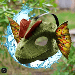 Jurassic World Dilophosaurus Dinosaur Mask