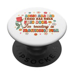 Smut Book Reader Spicy Romance Roses Are Red Pages Are Worn PopSockets Adhesive PopGrip