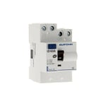 Eur Ohm - Interrupteur différentiel 63A 1P+N 30mA haut/haut classe ac (23263)