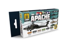 Apache Paint Set Ammo By Mig - MIG7253