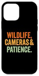 iPhone 12 mini Wildlife Cameras and Patience Nature Photography Lovers Case