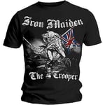 Rock Off Men's Iron Maiden Sketched Trooper T Shirt, Black, S UK