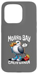 Coque pour iPhone 15 Pro Morro Bay California Seagull French Fries Souvenir drôle