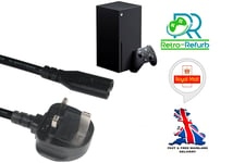 Brand New Replacement Power Cable Lead For Xbox Series X Console - UK