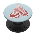 Resoling rock climbing shoes rerand PopSockets Adhesive PopGrip