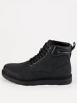 Levi's Marshall Lace Up Hiker Boots - Black, Black, Size 7.5, Men