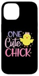 Coque pour iPhone 14 Un poussin mignon – Cadeau de Pâques – Poussin de Pâques