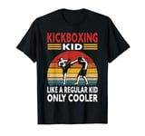 Funny Kid Kickboxer Outfit - Boxing Kid Kickboxing T-Shirt