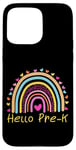 iPhone 15 Pro Max First Day Of Team Pre-K Squad Crew Teacher Rainbow Case